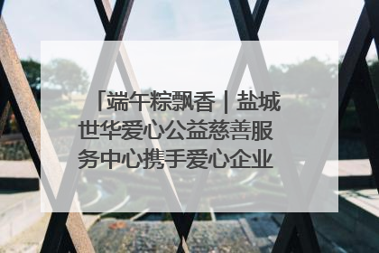 端午粽飘香｜盐城世华爱心公益慈善服务中心携手爱心企业发起情暖“城市守护者”慰问活动