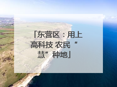 东营区：用上高科技 农民“慧”种地