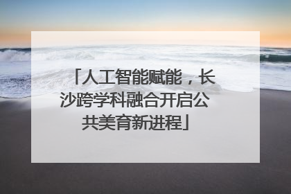 人工智能赋能，长沙跨学科融合开启公共美育新进程