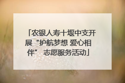 农银人寿十堰中支开展“护航梦想 爱心相伴” 志愿服务活动