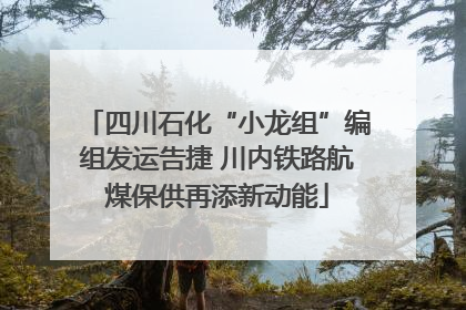 四川石化“小龙组”编组发运告捷 川内铁路航煤保供再添新动能