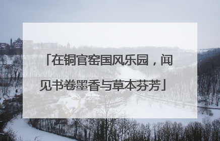 在铜官窑国风乐园，闻见书卷墨香与草本芬芳