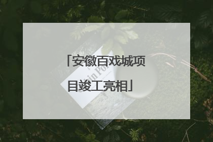 安徽百戏城项目竣工亮相