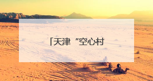 天津“空心村”焕发新活力