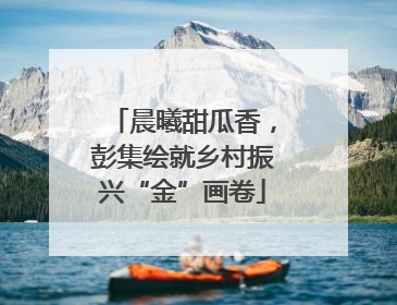 晨曦甜瓜香，彭集绘就乡村振兴“金”画卷