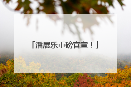 潘展乐重磅官宣！