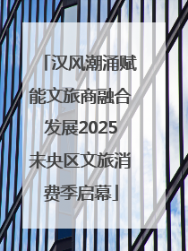 汉风潮涌赋能文旅商融合发展2025未央区文旅消费季启幕