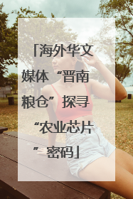 海外华文媒体“晋南粮仓”探寻“农业芯片”密码