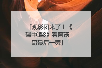 观影团来了！《碟中谍8》看阿汤哥最后一舞