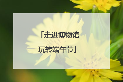 走进博物馆 玩转端午节