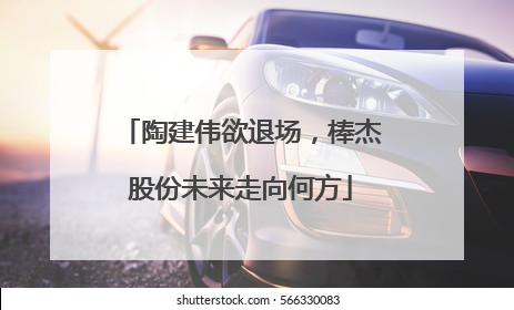 陶建伟欲退场，棒杰股份未来走向何方