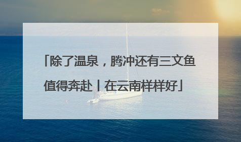除了温泉，腾冲还有三文鱼值得奔赴丨在云南样样好